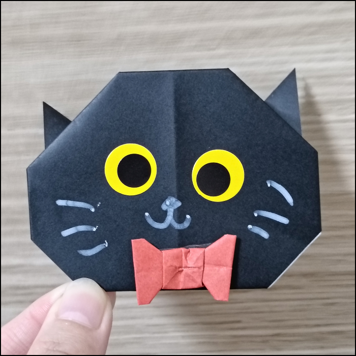 くろねこ折り紙の写真