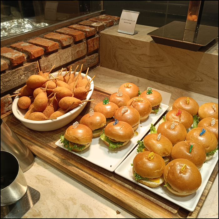 宙館ビュッフェキッズコーナー写真