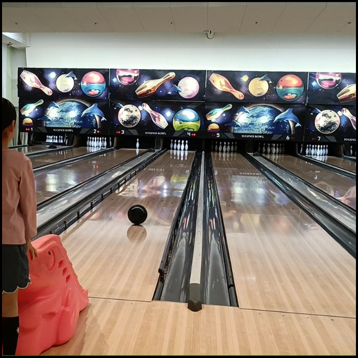 杉乃井ホテルボウリング写真