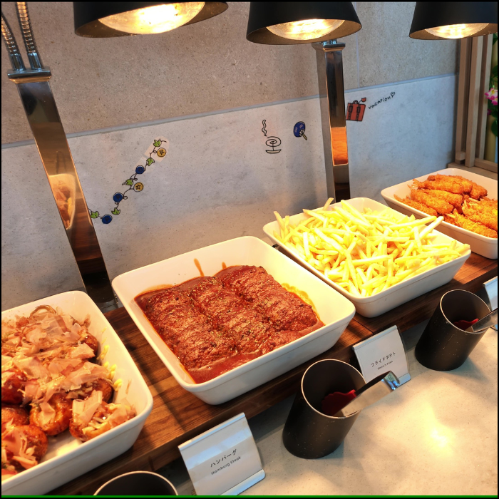 星館ビュッフェキッズコーナー写真